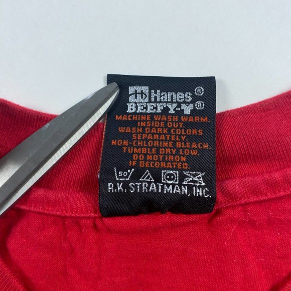 Vintage 90s Harley Davidson Bald Eagle T Shirt Mens Medium Myrtle Beach SC - Picture 6 of 10